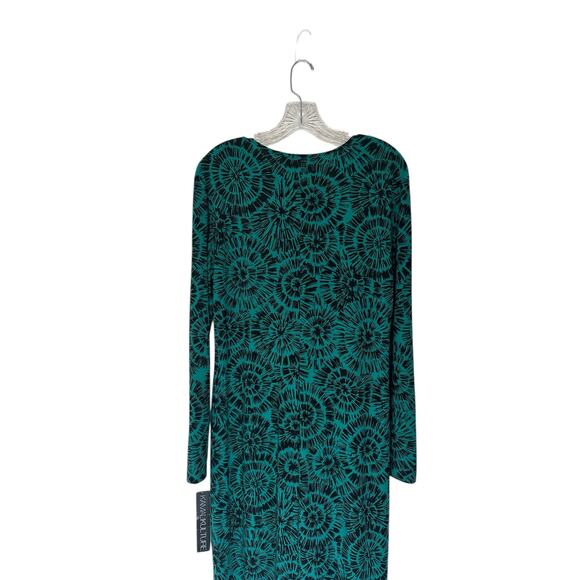 NWT Norma Kamali Kamali Kulture lLong Sleeve Crew Neck Maxi Gown Size Large - Picture 9 of 13